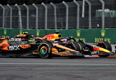 Lando Norris and Max Verstappen clashed again
