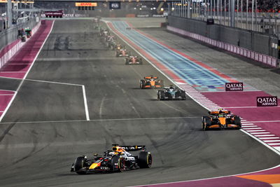 The start of the Qatar GP