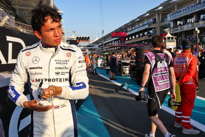 Alex Albon will partner Carlos Sainz at Williams