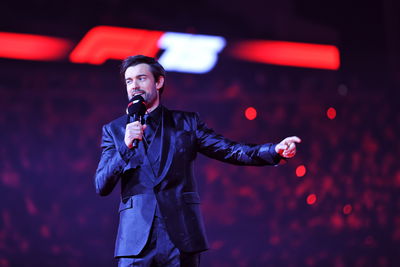 Host Jack Whitehall kept the crowd laughing